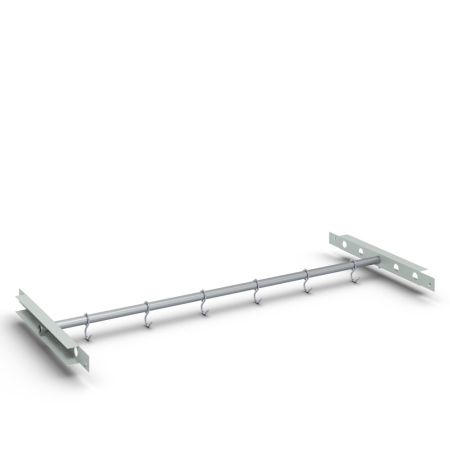 cubio Kleiderstange mit 6 Haken BxTxH: 1300x650x50mm
