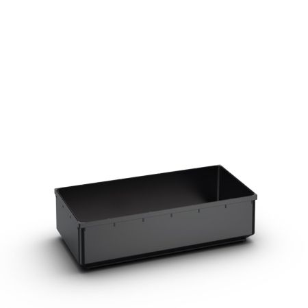 bott Kleinteileboxen 275x150x75mm VE 10 ESD - BxTxH: 275x150x75mm - Kunststoff schwarz ESD
