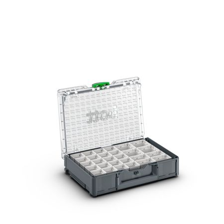 bott Systainer³ Organizer M 89 mit 28 Boxen - BxTxH: 396x296x89mm - Kunststoff / RAL 7016