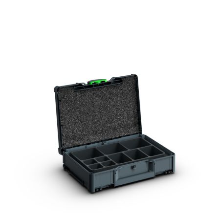 bott Systainer³ M 112 mit Universaleinlage mit 10 Fächern - BxTxH: 396x296x112mm - Kunststoff / RAL 7016
