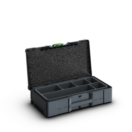 bott Systainer³ L 137 mit Universaleinlage mit 6 Fächern - BxTxH: 508x296x137mm - Kunststoff / RAL 7016