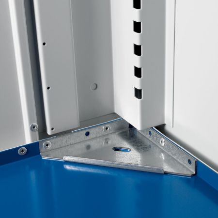 cubio Hängeschrank mit Flügeltüren 20 Haken, 10 Klem., 10 Halter BxTxH: 1050x325x700mm